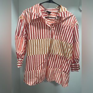 Who What Wear Button Down Blouse